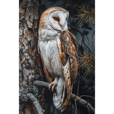 Owl Canvas on Canvas